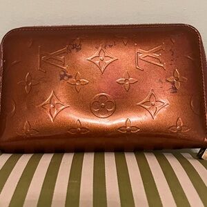 Louis Vuitton Shimmering Bronze Wallet